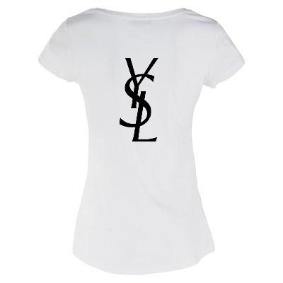 transfert textile yves saint laurent , flocage , stickers ysl